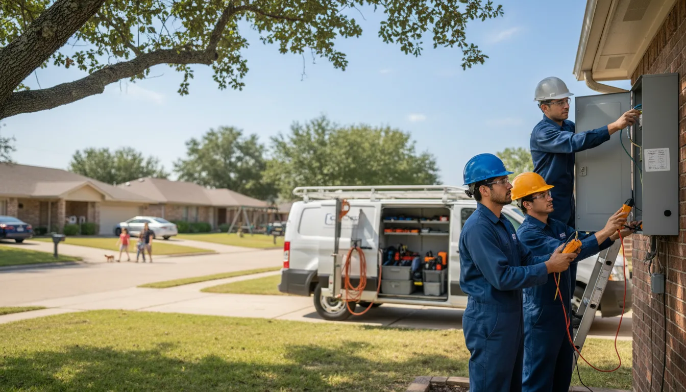 Certified electrician providing emergency electrical services in Crown Point, NY